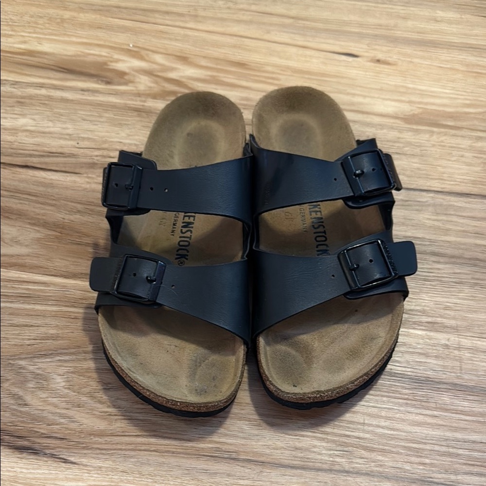 Birkenstock Black Double Strap Sandals